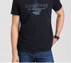 [Skin friendly long staple cotton] Langdeng men's durable, dry, breathable, fashionable and versatile round neck short sleeved T-shirt