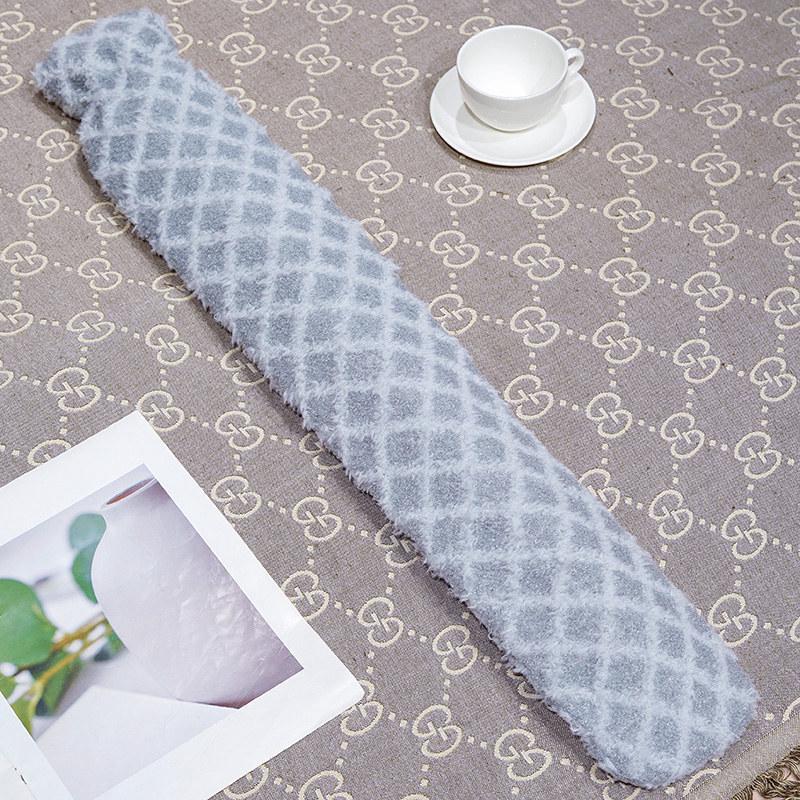 

Очень большая плюшевая грелка для ног - Идеально для студентов и общежитий 80cm серый