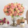 Künstliche Hortensien Seidenblumen für Hochzeitsbogen, Heimdekoration & Wandaccessoires