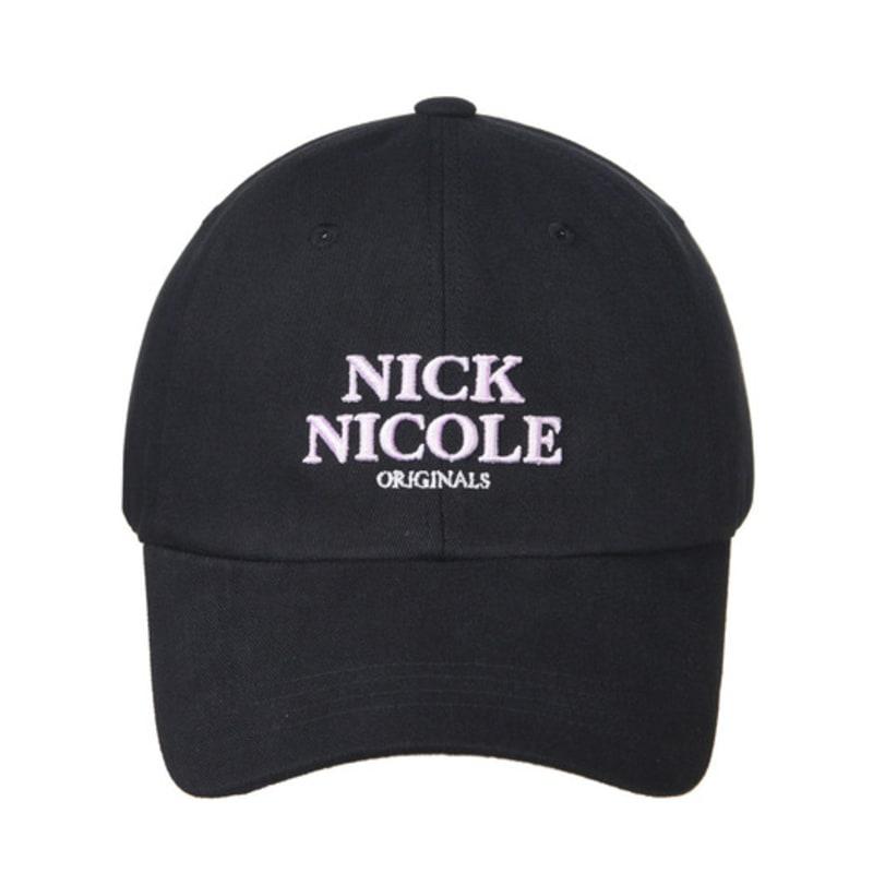 

NICK&NICOLE MINI ORIGINALS NICOLE BALL cap_black pink FREE