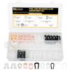 Siptenk 30 PCS Fuel Line Retainer Clips, 1/2" 5/8" OD Fuel Line Repair Retaining Nylon Clips Assortment Kit 800-040 800-041