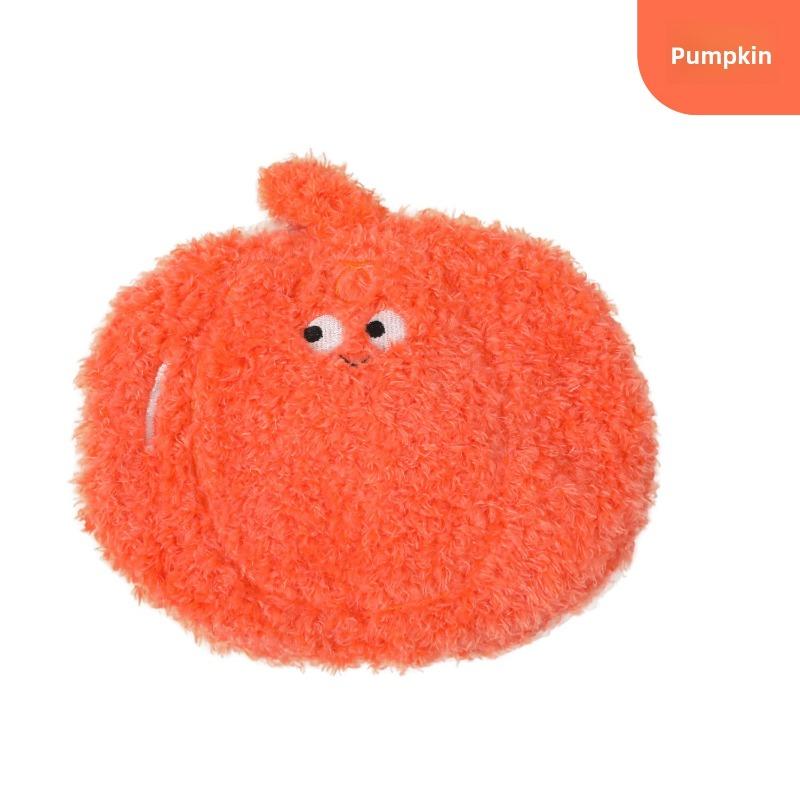 Hundespielzeug, Papierobst und -gemüse, Zähneknirschen und -reinigung, Geräusche machen, Kohlplüsch, Welpenspielzeug, Beißtraining und interaktiv