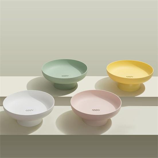 Nie kruchy, wytrzymały, praktyczny, stylowy, wielofunkcyjny, odpływowy, talerz na owoce i jedzenie