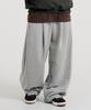 PUNCHLINE Side Tuck Sweatpants Gray Islp9150
