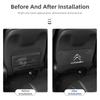 Car Seat Back Semi-Cover Anti-Kick Pad Waterproof For Citroen C4 C3 C5 C1 C2 Berlingo Celysee Cactus Picasso Aircross Saxo Grand