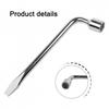 Car Hand Tool Lug Nut Socket Wheel Wrench Easy Use Extending Handle