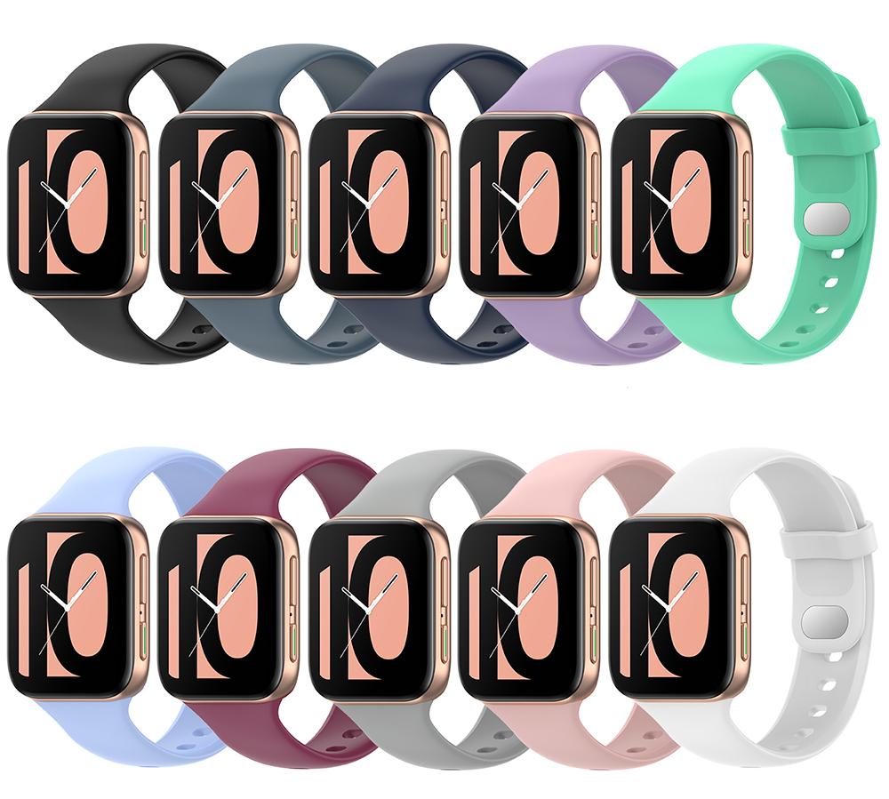Cureaua de ceas pentru OPPO Watch 41mm 46mm Curea din silicon pentru ceas Oppo