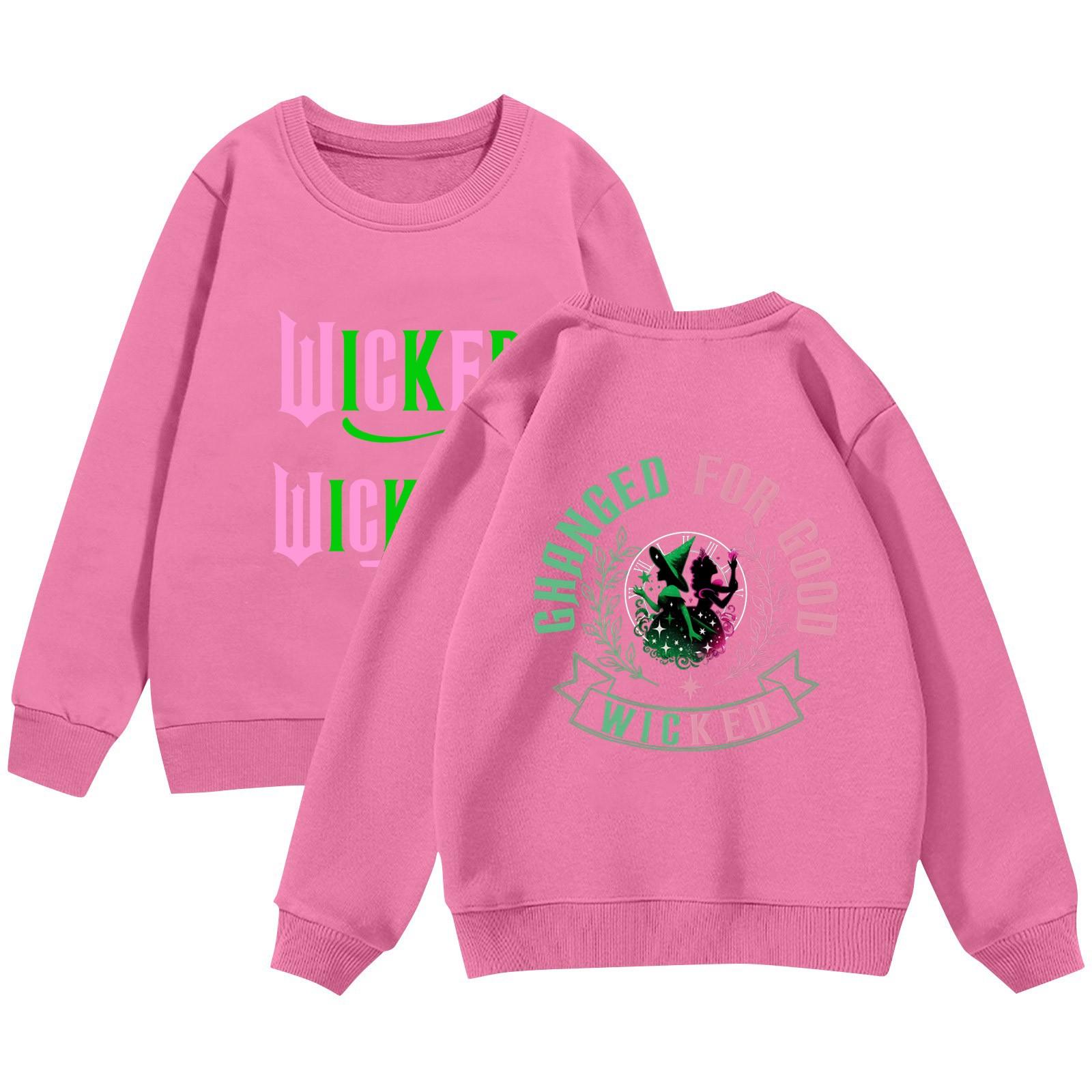 

Wickeds Світшоти для дівчаток Дитячі сорочки Wickeds Светри 2-12 років 120 рожевий