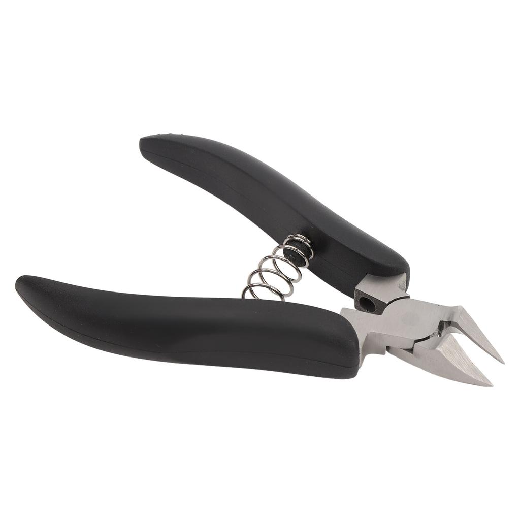 Nail Cuticle Nipper Stainless Steel Professional Non Slip Ingrown Toe Nail Cuticle Pliers with Prote