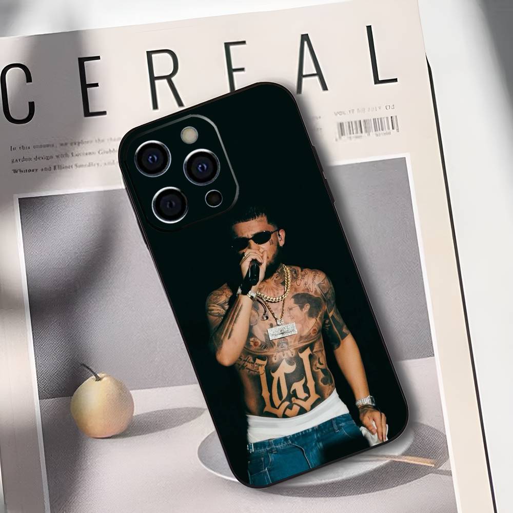 J-JC R-REYES Tour 2025 Phone Case For iPhone 17,16,15,14,13,12,11 Plus,Pro Max,XS,Soft Silicone Black Cover