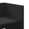 Wall Shelf Black 70.5 X 35 X 30.5 Cm Particleboard