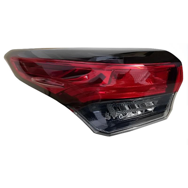 For Toyota Highlander 2020 2025 2025 Car Rear Outside Tail Light Warning Brake Reverse Stop Fog Lamp Taillight Auto Accessories