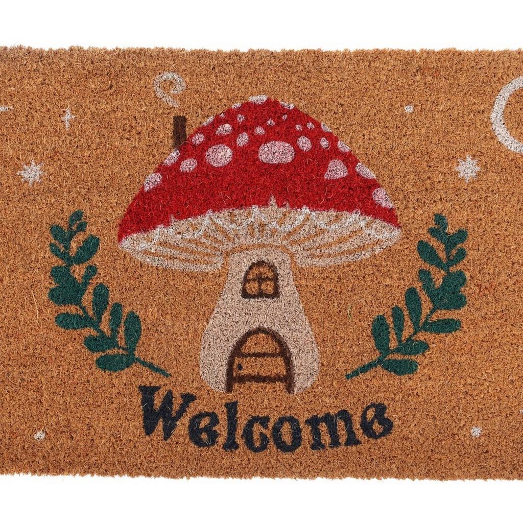 Something Different Welcome Mushroom House Door Mat
