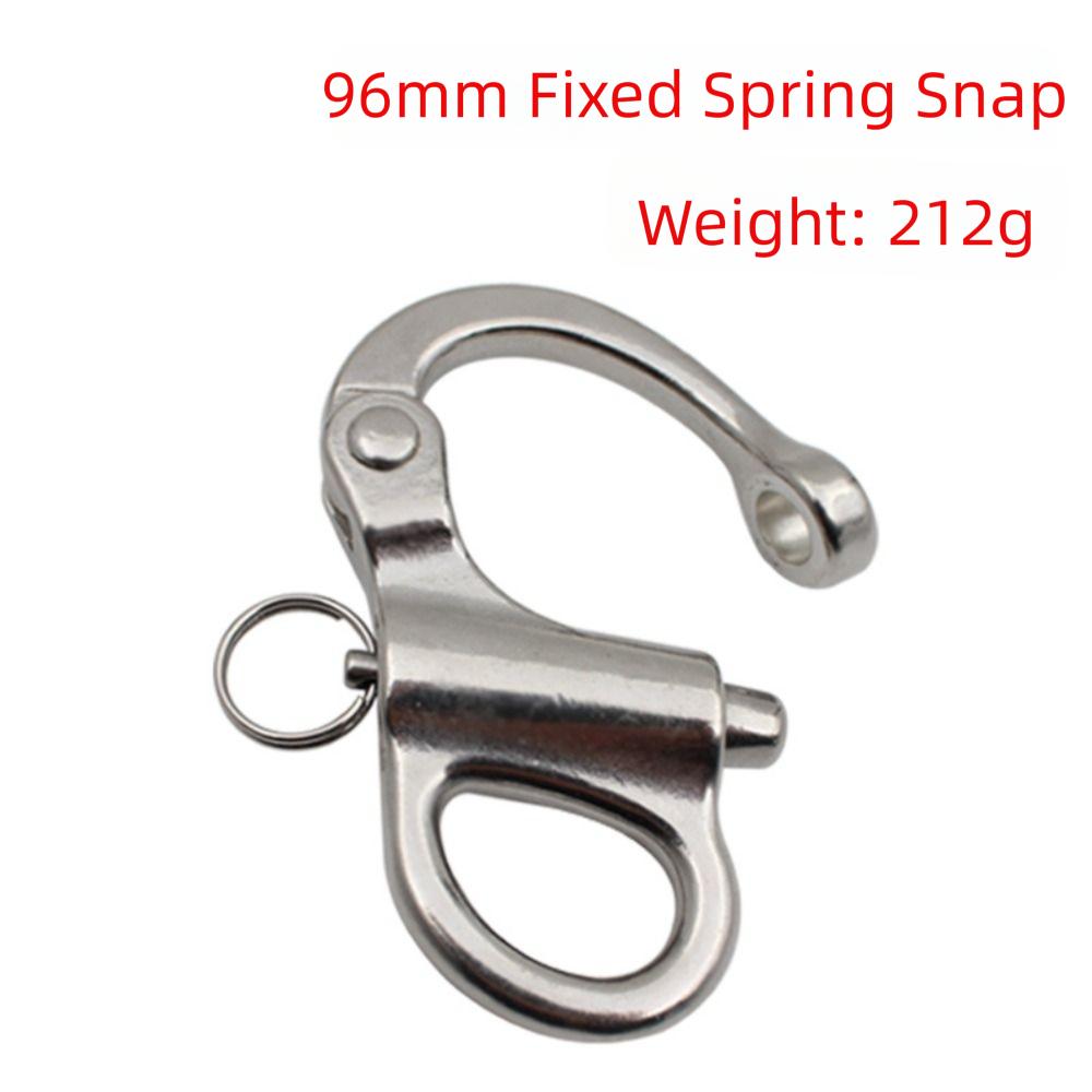 Jaw Swivel Snap Shackle Stainless Steel Quick Release Shackle Hook Chain Shackle  Halyards