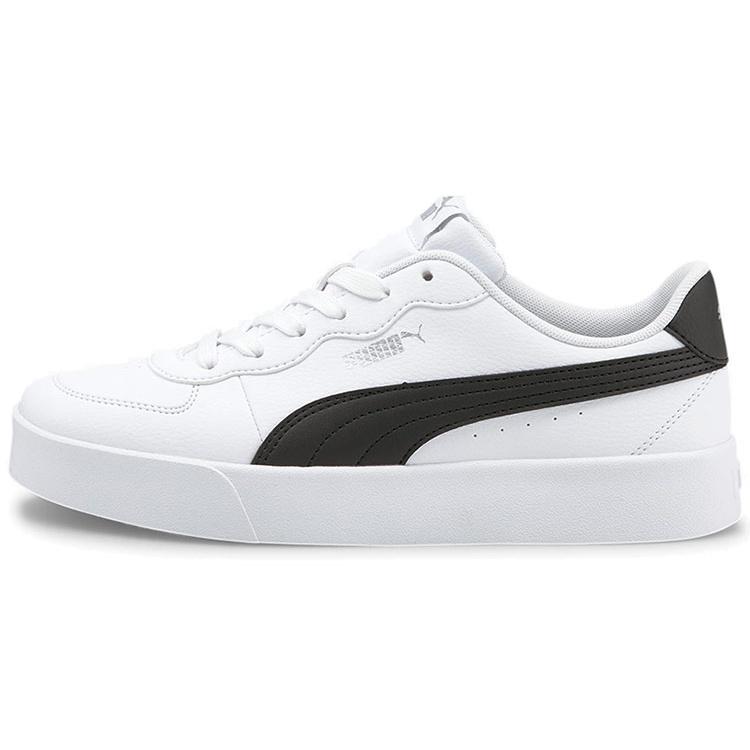 (WMNS) PUMA Skye Clean Casual Board Shoes White/Black Women s 380147-04 EU 38