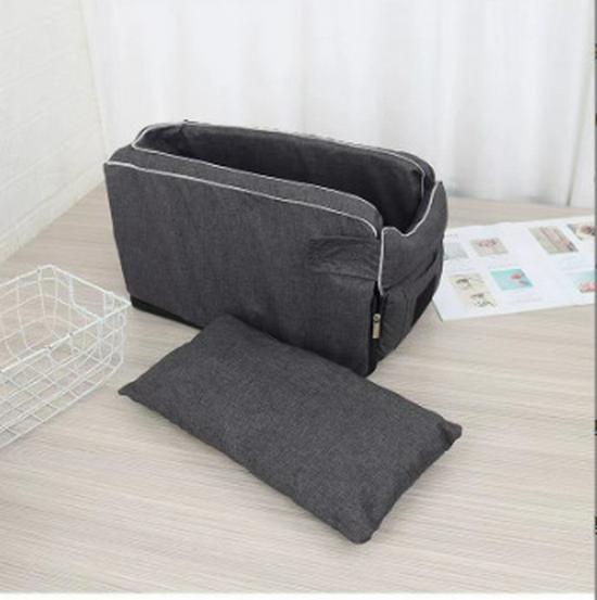 

Car Dog Seat for Small Puppies - In-Car Center Console Pet Seat