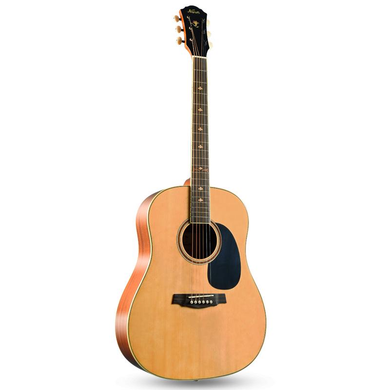 Hongmian SD222 Solid Wood 41-Inch Acoustic Guitar - Steel String, Western Style, Iconic Domestic Brand