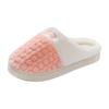 Women's Casual Versatile Plush Slippers Warm Thick Sole Wear Warm Cotton Slippers Womens Slippers with Bow