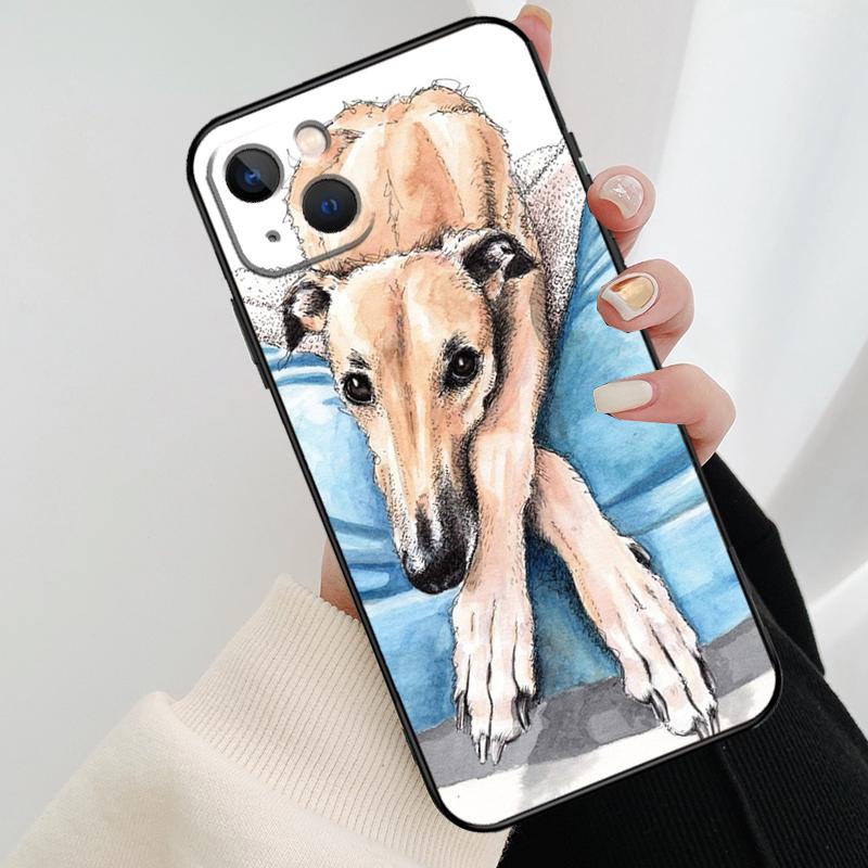 Greyhound Handyhülle Für iPhone 17 Pro Max 15 14 13 11 12 16 Pro Max mini 15 16 Plus 16e 17 Air Cover