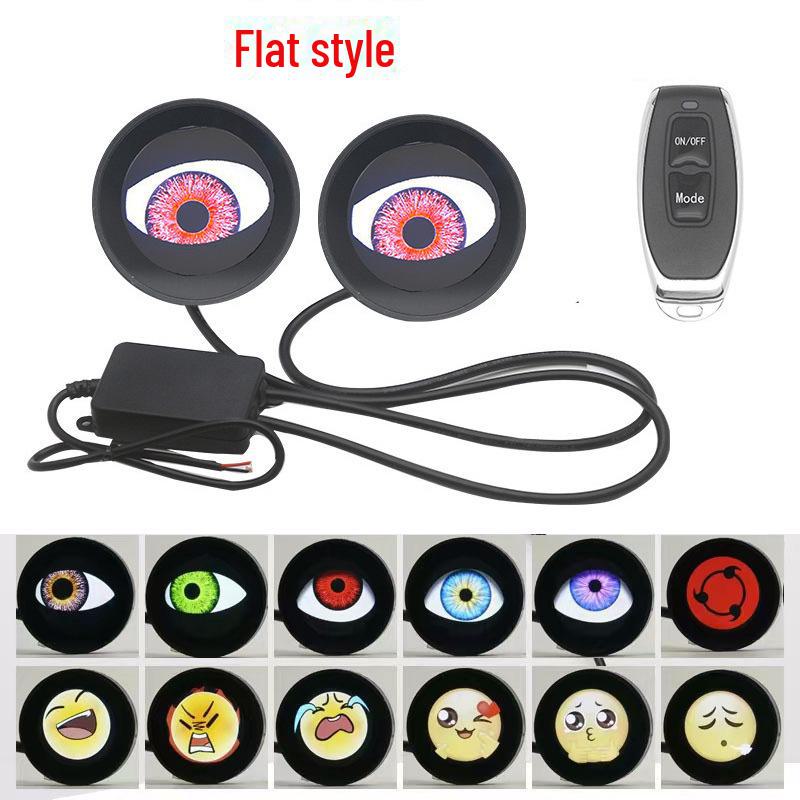 

Светодиодная линза фары Cross-Border Demon Eye для автомобиля 1,5 Вт, многорежимная модифицированная линза 2 planes, 33 modes