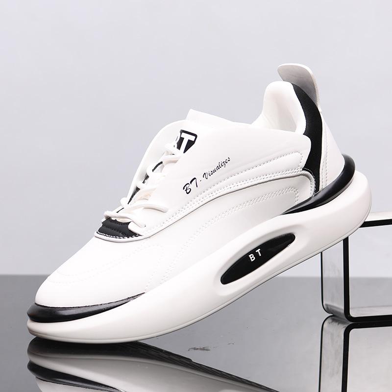 McQueen leather sports new spring platform couple inner heightening dad shoes FG 35