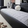 New Corduroy Quilted Sofa Towel Winter Warm Thickening Plush Cushion Couch Cover L-shaped Sectional Anti-slip Modern Sofa Cover
