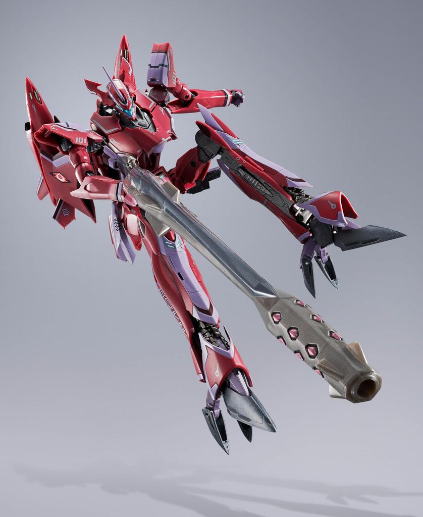 TAMASHII NATIONS Macross Frontier Super Lucifer Valkyrie Revival DX Chogokin Figure VF-27SP (using Brelastarn) ver.