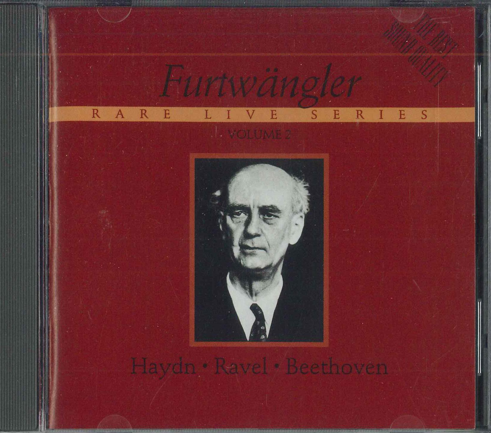 

CD FURTWANGLER - Rare Live Series Vol.2 FRL1002 EVANGEL 1995 US Classical Used