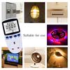 LCD Display Electricity Usage Power Meter Socket Energy Watt Volt Amps Wattage KWH Consumption Analyzer Monitor Outlet--with Backlight AC230V.250V
