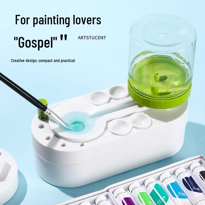 Small Brush Washer for Watercolor & Oil Paints