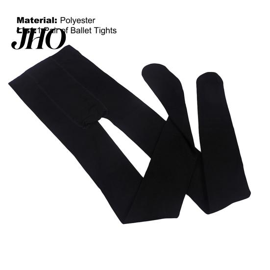 Dance Stocking Ballet Tights Professional High Elasticity Convertible Solid Color Seamless Stockings with Hole for Studio Polyester