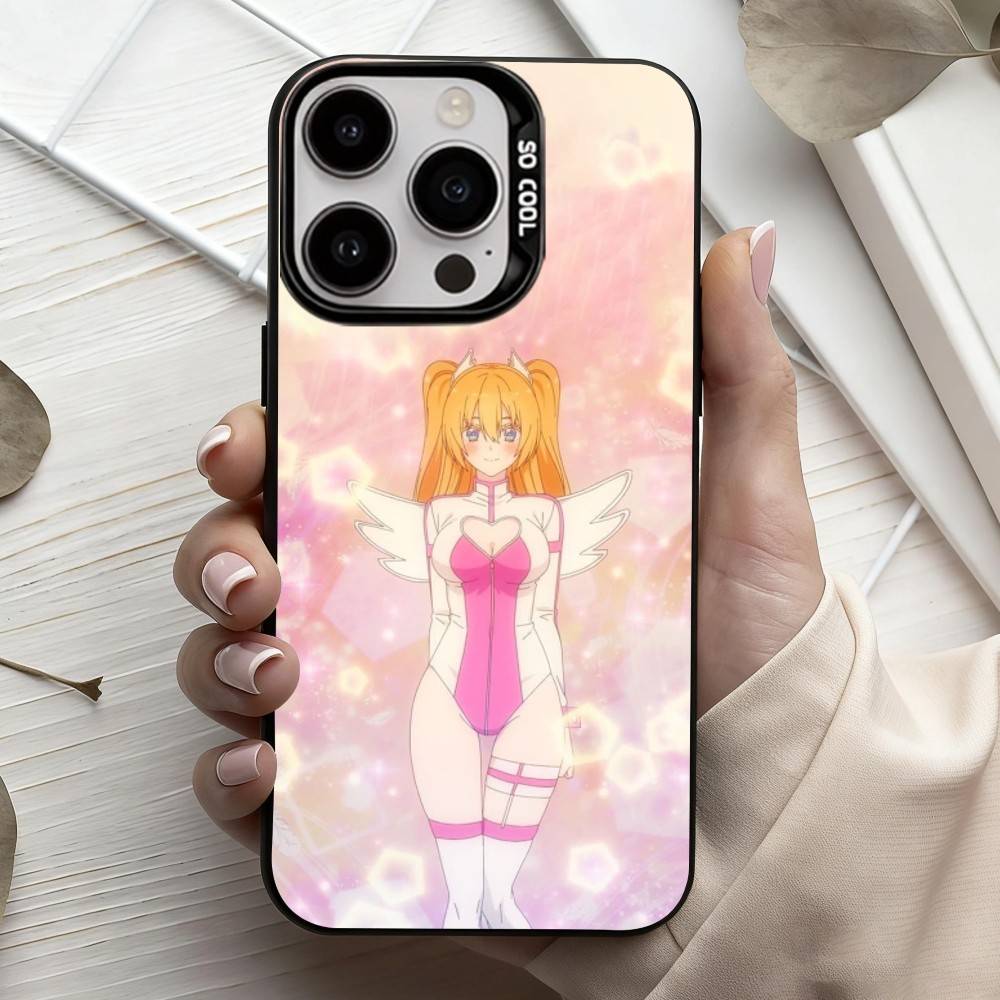 2.5-мерное искушение Амано Ририса Чехол для телефона для iPhone17,16,15,14,13,12,11 Plus,Pro Max Черный Конфетный серебристый чехол для телефона iPhone16e