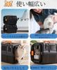 Pet Carrier Cat Carrier Dog Cage Hard Carrier with Handle Indoor House IATA Standard Outing Travel Size Small to Medium Dogs Air Transport Compatible