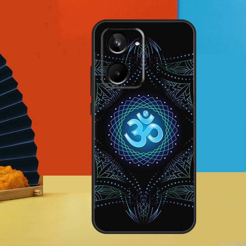 Aum Om Namaste Symbol Zen Yoga For Realme 11 9 10 12 Pro Plus C55 C53 C51 C33 C31 C30 C25s C21Y C15 C11 GT3 GT Neo 5 Case
