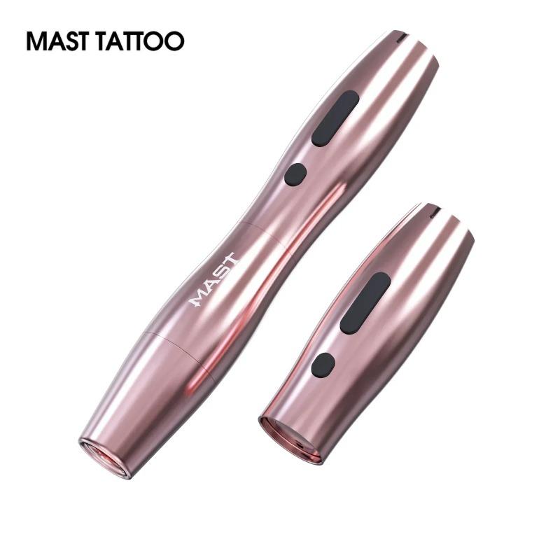 Mast Tattoo-P20 Cordless Pen Kit - 2 X 2400mAh Battery, 2.5mm Continuous Needle Travel, SMP/Tattoo/Makeup Functions with Remote, New Design