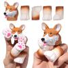 Kids Toys Dog Squirrel Cat Finger Dolls Hand Puppet Props random combination