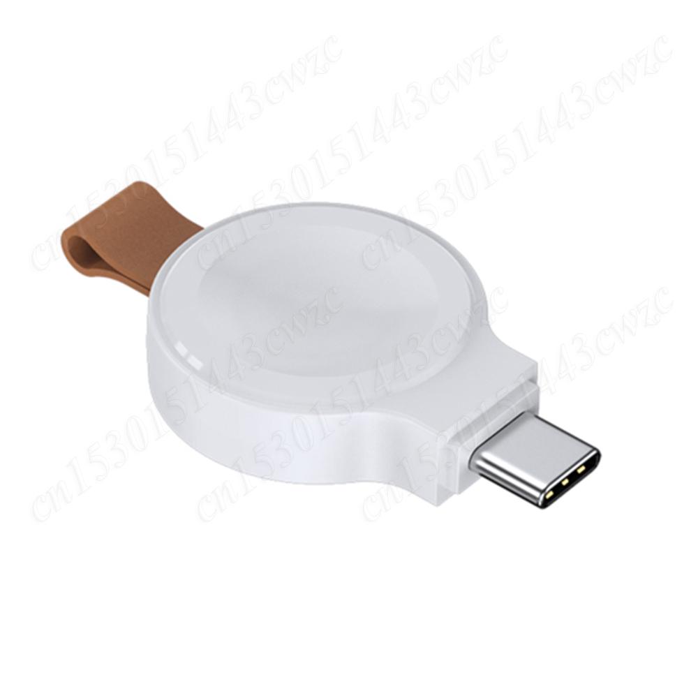 Magnetic Wireless Charger Mini Portable Charger Type C Charging Dock Station Watch Charger for Apple Watch 8 7 6 5 4 SE 3 2 1