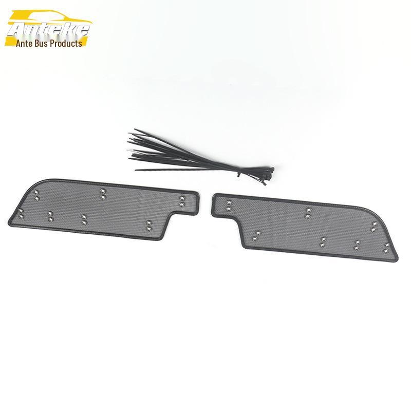 Fits 20 Models: Insect Screen Sequins & Diamond Mesh Radiator Decorative Panel - Car Exterior Accessories