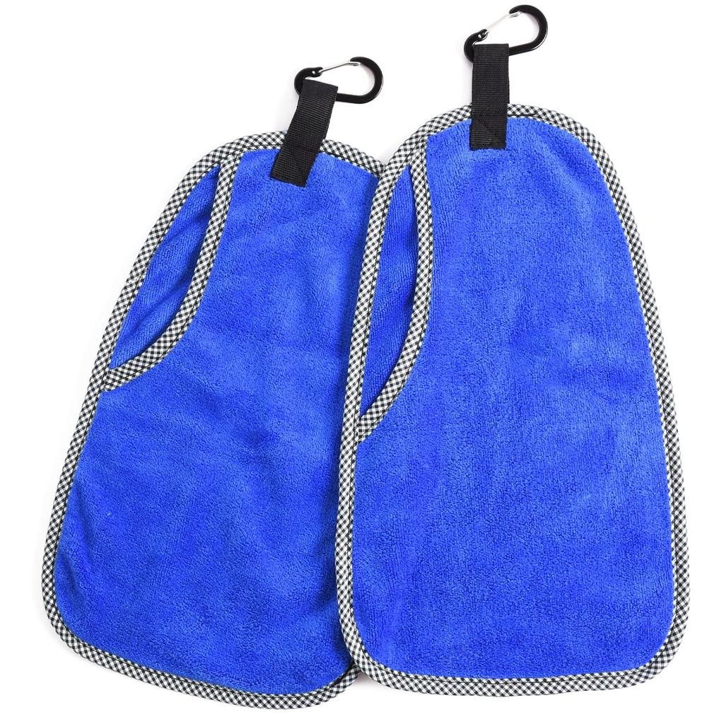 ESFUERZO Fishing Towels, Gentle On Hands and Fish, Perfect for Fishing Grips, Fish Grips, and Tightening Fishing Scissors, Convenient for Wiping Rods