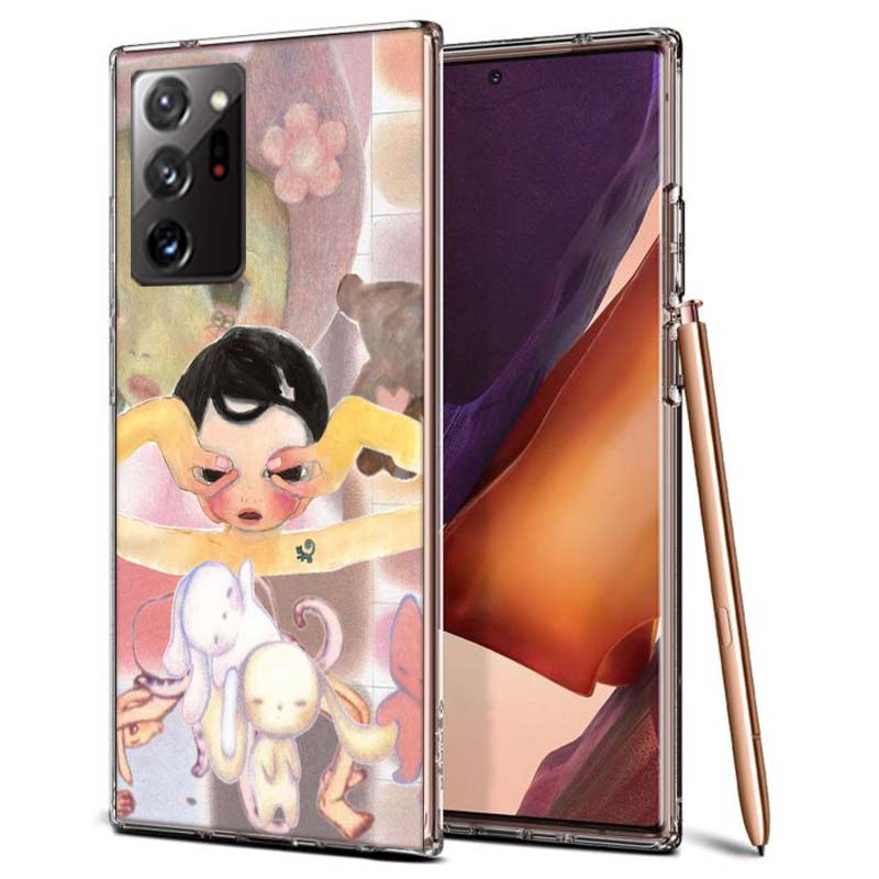 Aya Takano Gemälde Handyhülle für Samsung A55 A35 A25 A15 A07 A05S A16 A17 A26 A36 A37 A56 A57 Galaxy Note 20 10 A50S A71 A51
