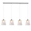 Modern Glass Pendant Light for Bedroom Kitchen Dining Room Hanging Lamp LED Flower Luminaire Chandelier Nordic Lighting Cafe Bar