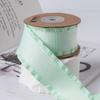 Factory Multicolour Ruffled Polyester Ribbon for Gift Box Packing