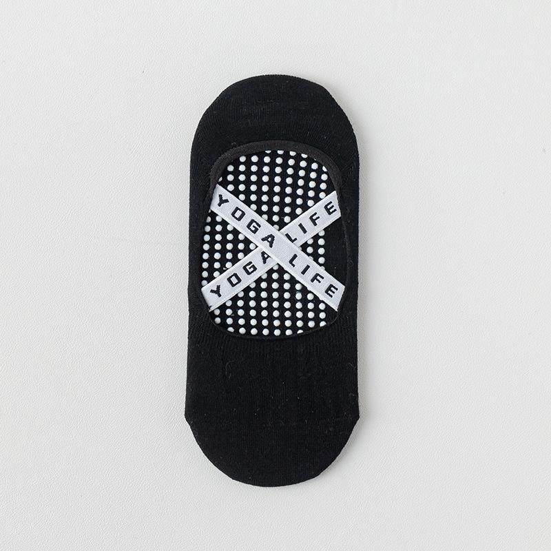 Yoga Socks, Anti-slip Women's Boat Socks, Summer Cotton-containing Antibacterial and Deodorizing Dance Fitness Socks, Pilates Sports Socks