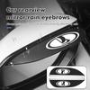 For Lada 2pcs Car Rain Eyebrow Rearview Mirror Visor Shade Rain Cover Rear View Accessories Xray Granta Largus Kalina Largus