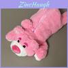 Cute Lotso Stitch Plush Pencil Case With Large Capacity For Students And Office Use