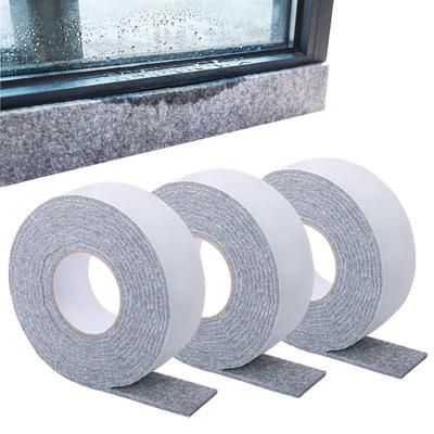 Bandes anti-condensation pour fenêtres Feutre épaissi Autocollant absorbant l'eau Absorbeurs d'humidité pour vitres auto-adhésifs