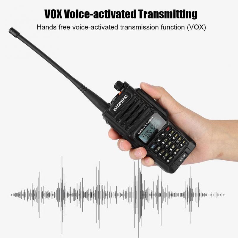 Buy 100240V Water/Dust/Damp Proof Ham Radio Voice Prompt UV9R Walkie