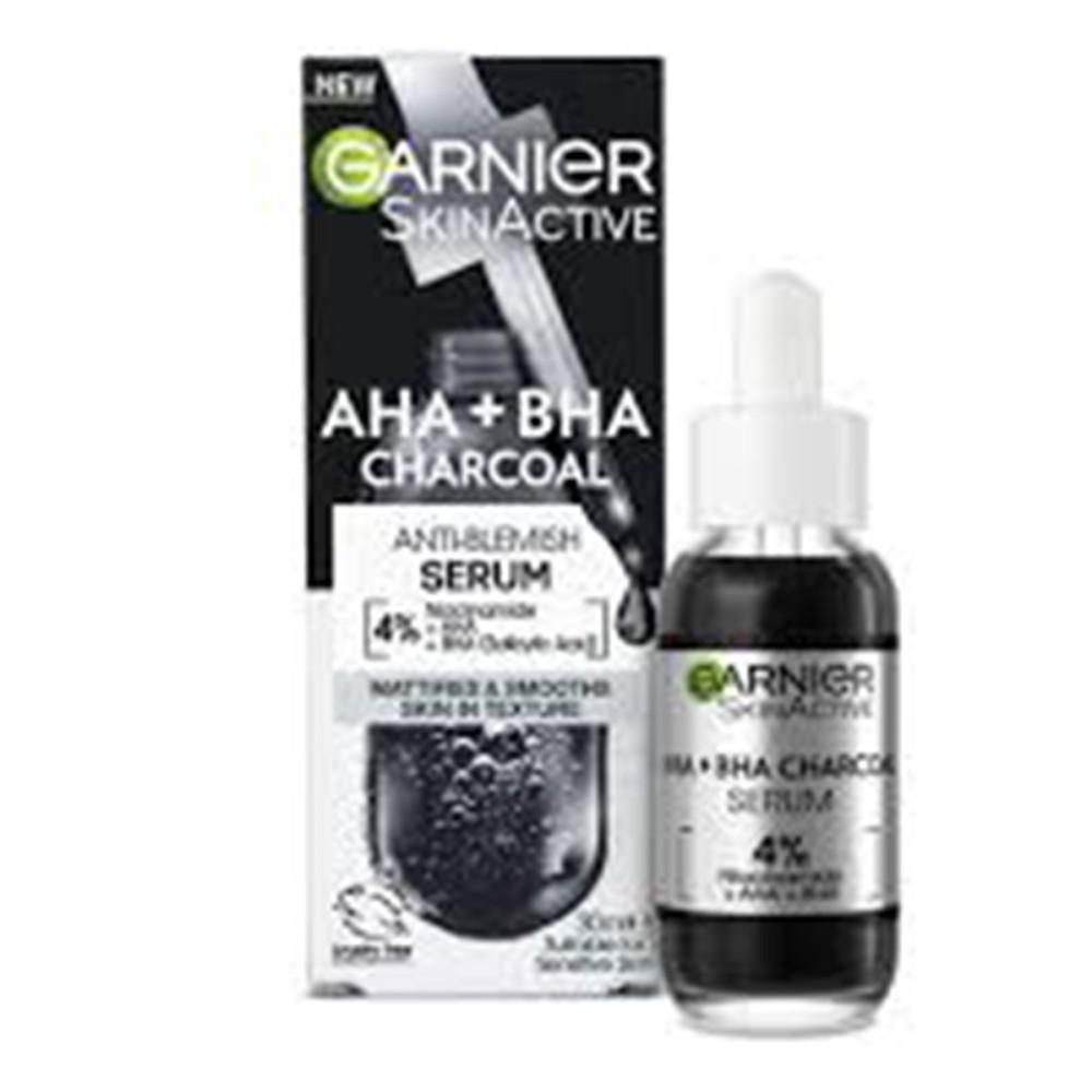 Garnier Charcoal Serum HA+BHA Anti-Blemish -