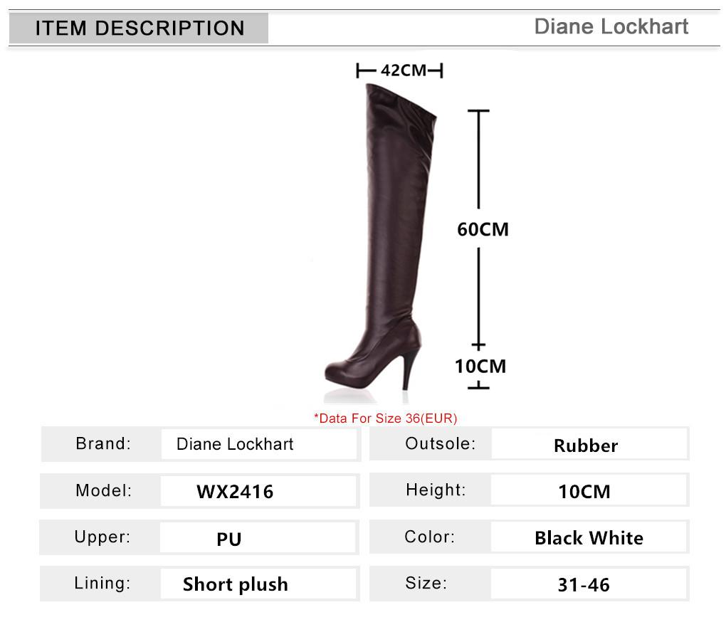 Fashion Women Over The Knee Boots Female Zip Sexy Black Long Boots Woman Thin Heel Ladies Round Toe Party Boots Autumn Winter Shoes