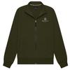 Aquascutum Mens Small Logo Mock Neck Active Fleece Jacket